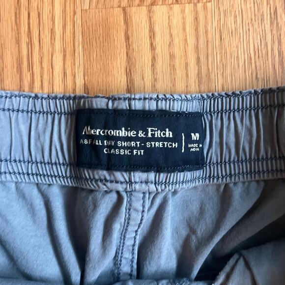 Abercrombie & Fitch All Day Shorts‎ Men's M Blue Stretch Classic Fit Athleisure - Picture 4 of 5